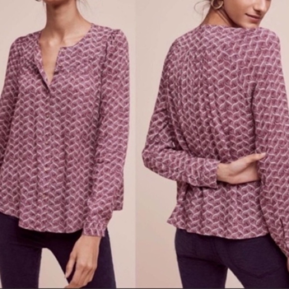 Anthropologie | Button-Down Blouse